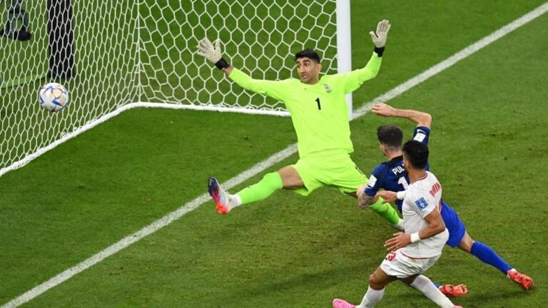 Christian Pulisic goal USA vs Iran World Cup 2022