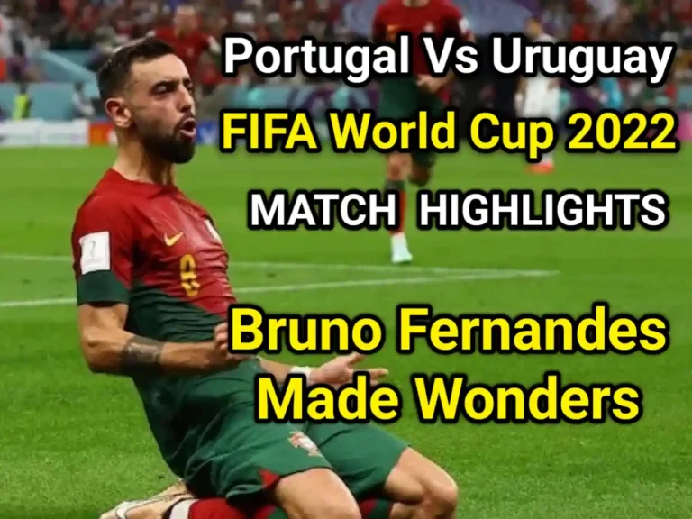 bruno fernandes portugal vs uruguay world cup 2022