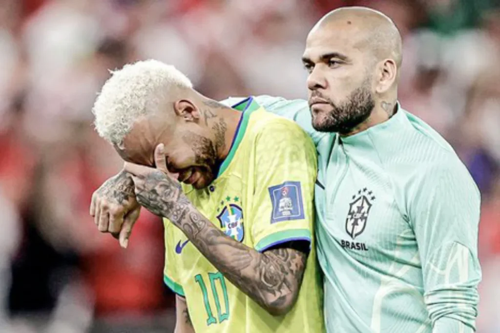 Neymer's retirement, Neymar crying after lose against Croatia in Quater-final match of FIFA World Cup 2022