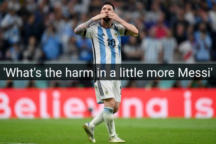 Lionel Messi's last World Cup match