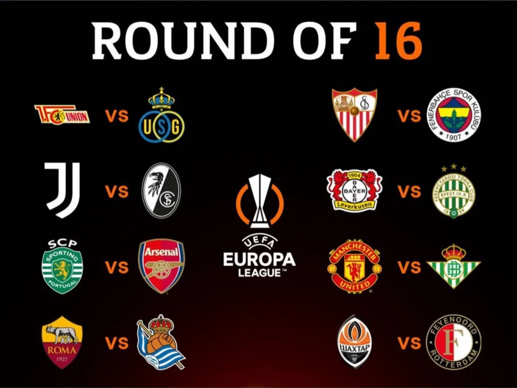 UEFA Europa League Round of 16 Draw